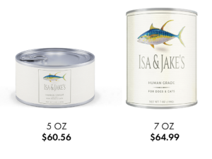 Isa & Jake's Canned Dog & Cat Food (Case of 12)